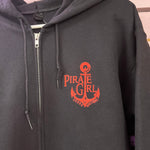 Zip-Up Pirate Girl Hoodie