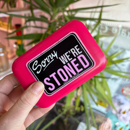 Neon Pink Pocket Rolling Set