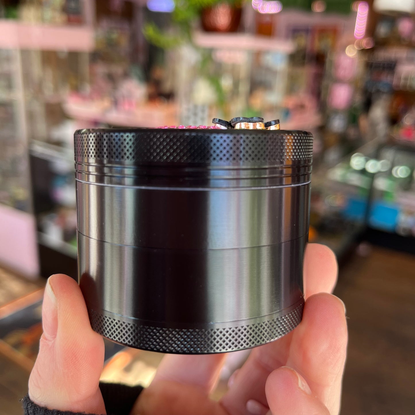 Rhinestone Kiss Grinder