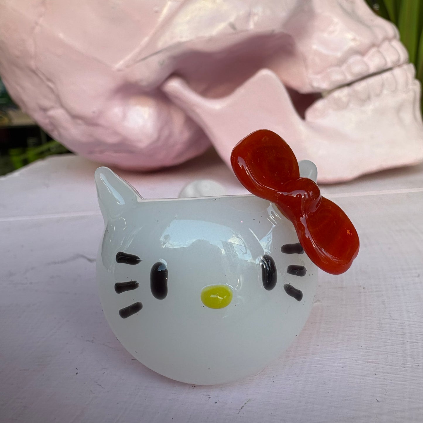 Cute Cat Glass Pipe