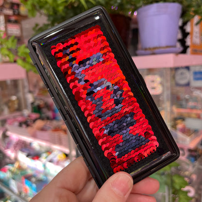 Sequin Cig Case for 100s