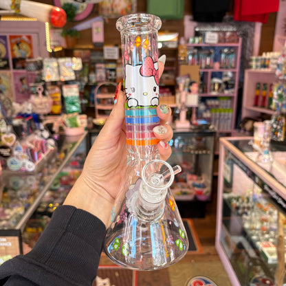 Pretty Kitty Beaker Bong