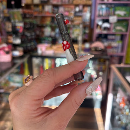 Cute Glass Cone Holder