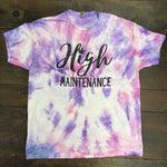 High Maintenace Tie Dye Top