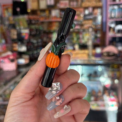 Glass Pumpkin Cone Holder