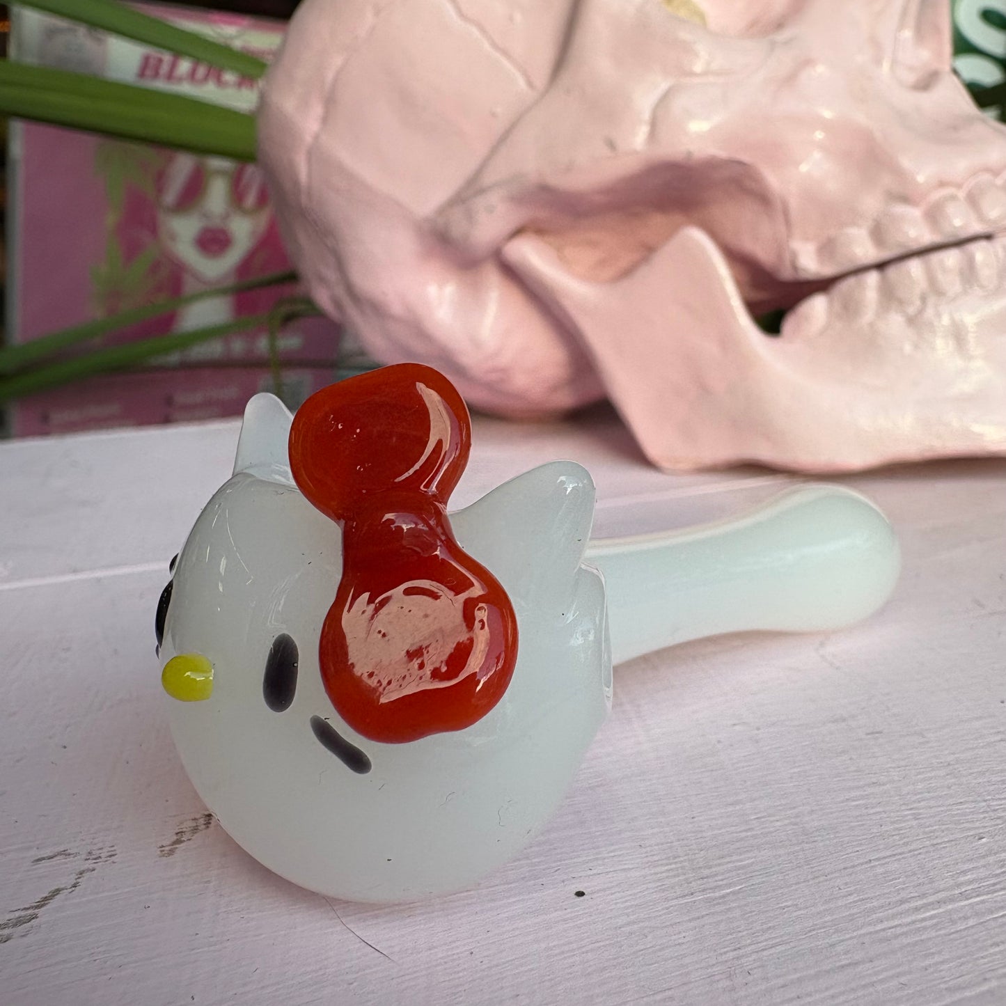 Cute Cat Glass Pipe