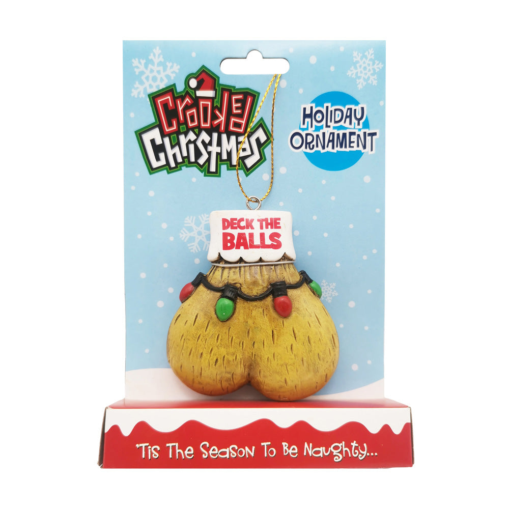 Crooked Christmas Ornaments