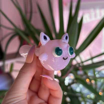 Jigglypuff Glass Pipe