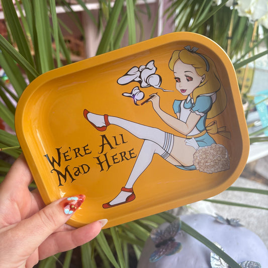 We’re All Mad Rolling Tray