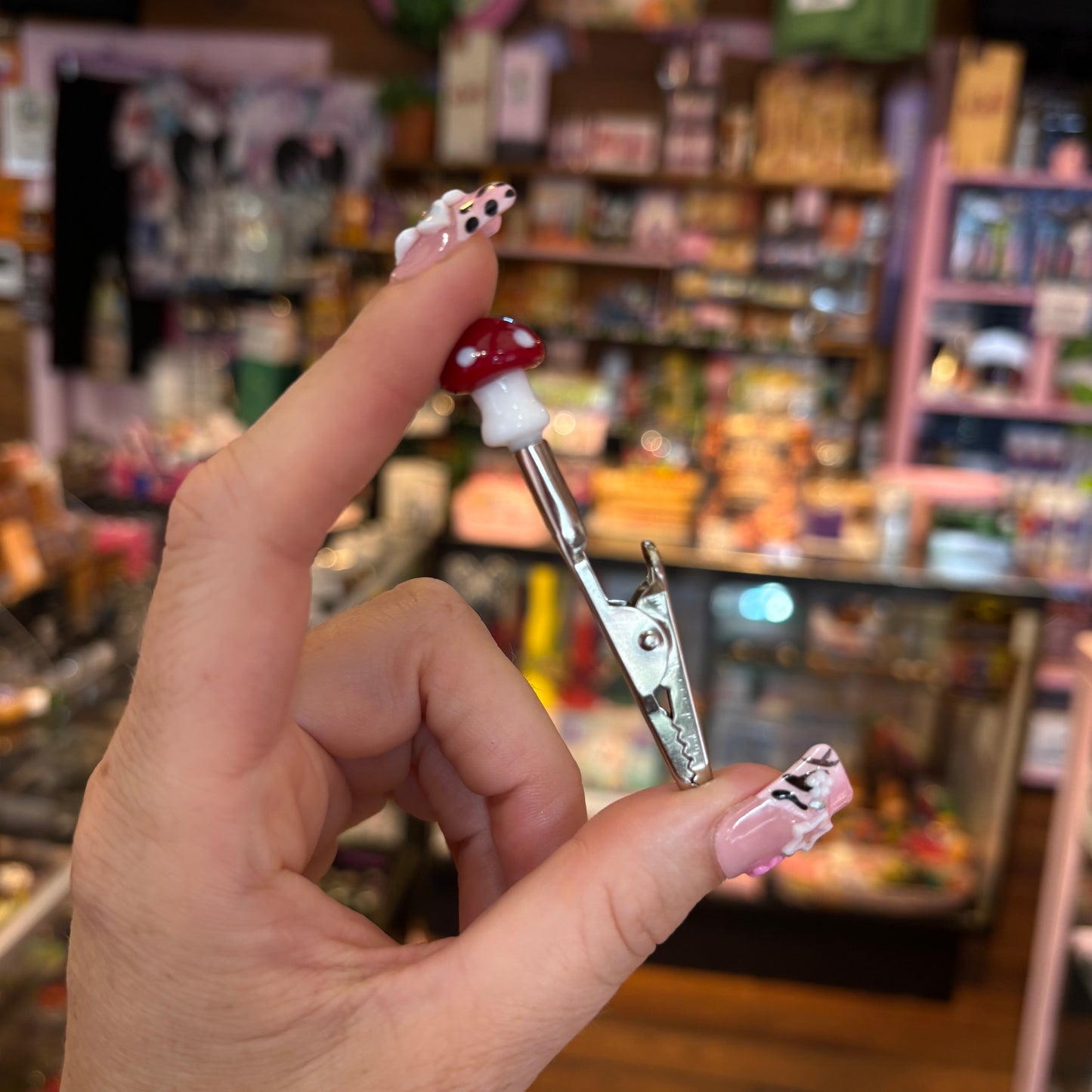 Mushroom Roach Clip
