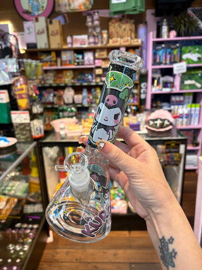 Evil Bunny Decal Beaker
