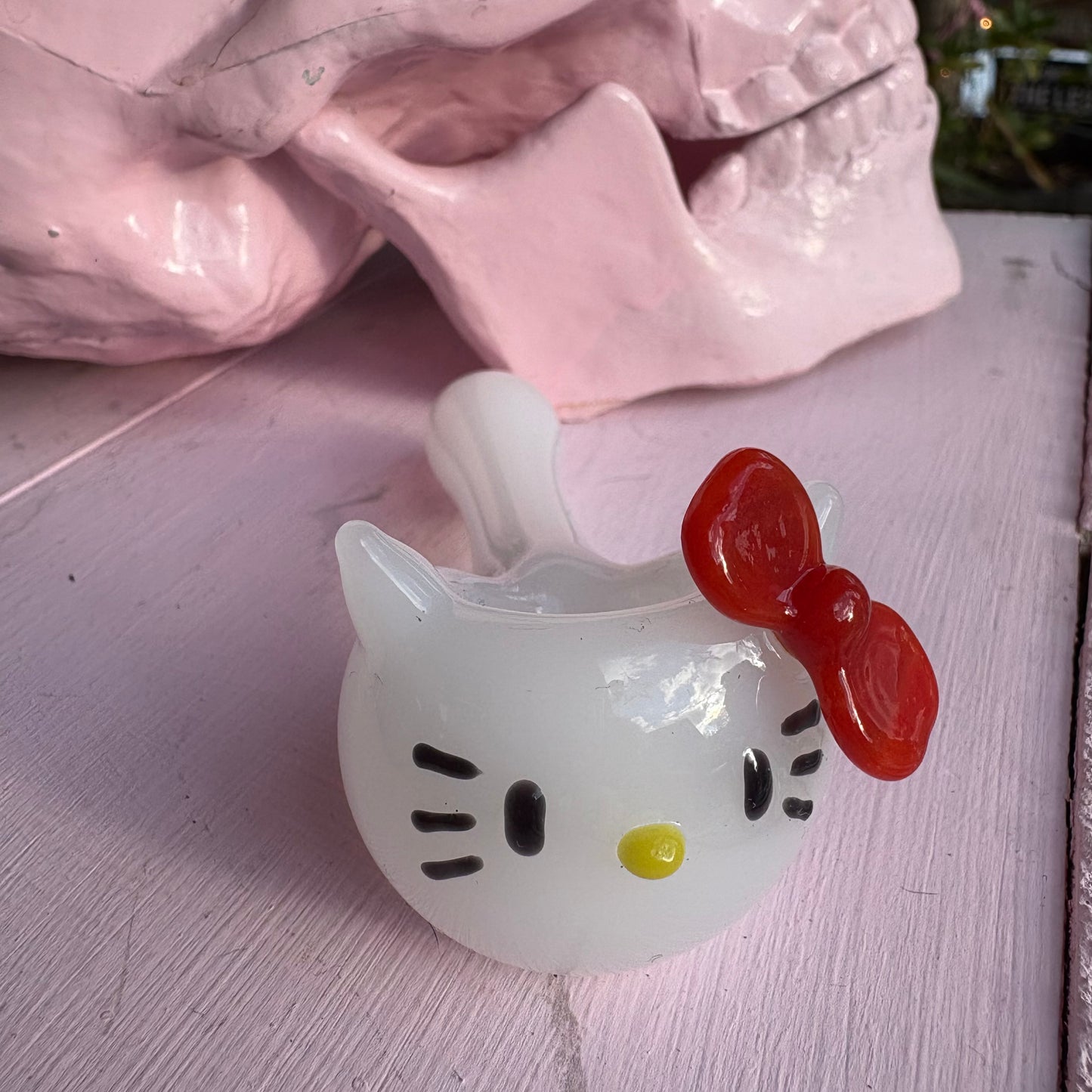 Cute Cat Glass Pipe