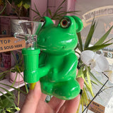 Sitting Frog Bubbler