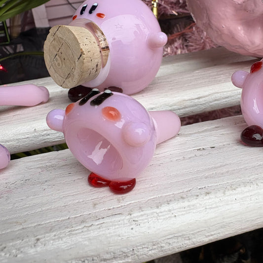 Kirby Glass Bowl Slide