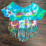 Handmade Fringed Beaded Top