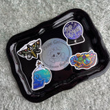 Mini Black Pirate Girl Rolling Tray