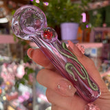 Pretty Flower Glass Pipe