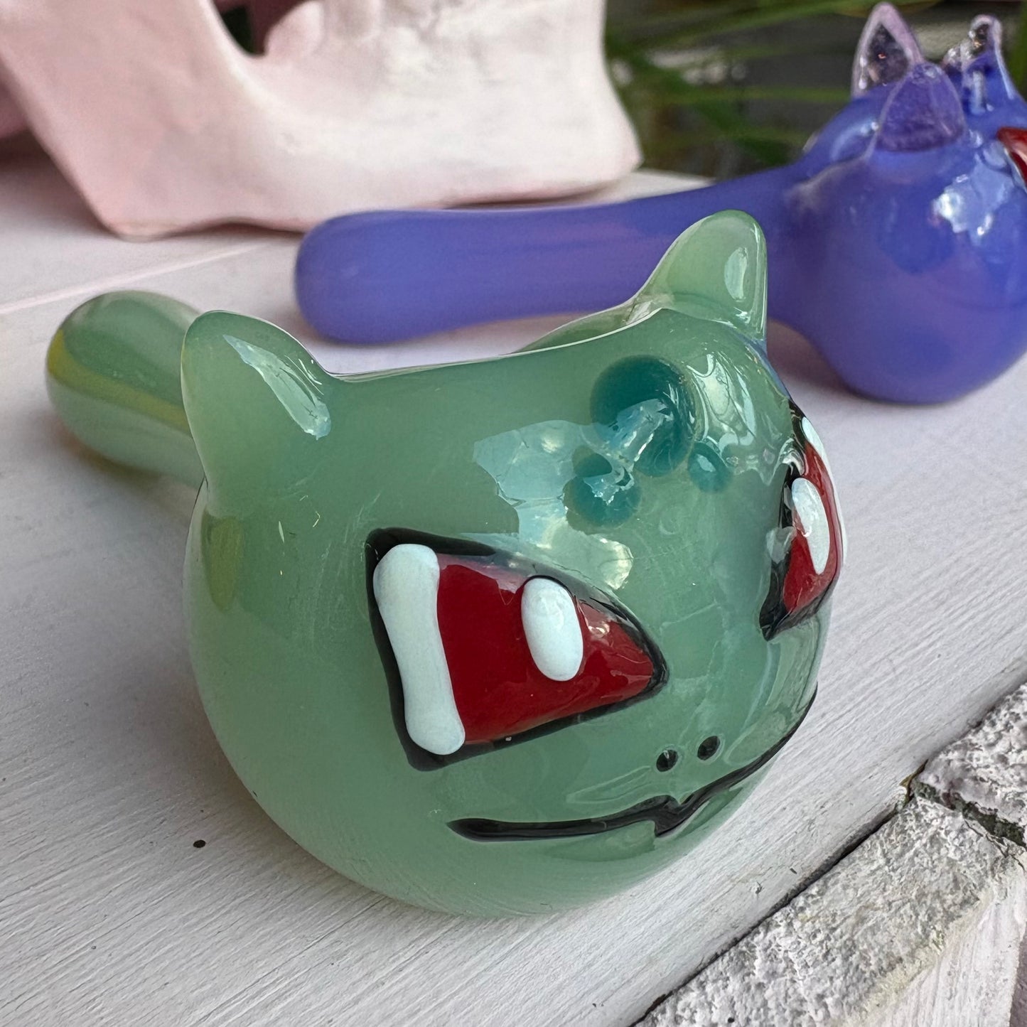 Bulbasaur Glass Pipe