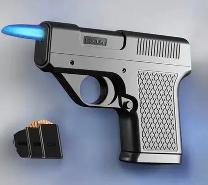 Pistol Cig Case and Lighter