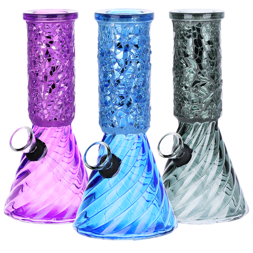Mini Crystal Beaker Water Pipe