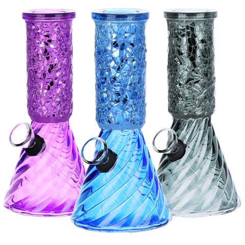 Mini Crystal Beaker Water Pipe