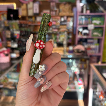 Cute Glass Cone Holder