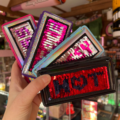 Sequin Cig Case for 100s