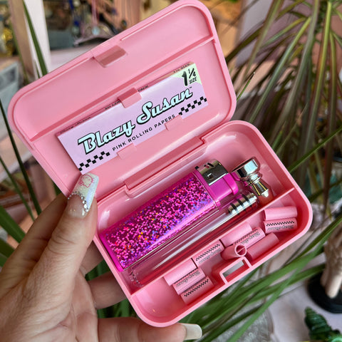 Pink Pocket Rolling Set
