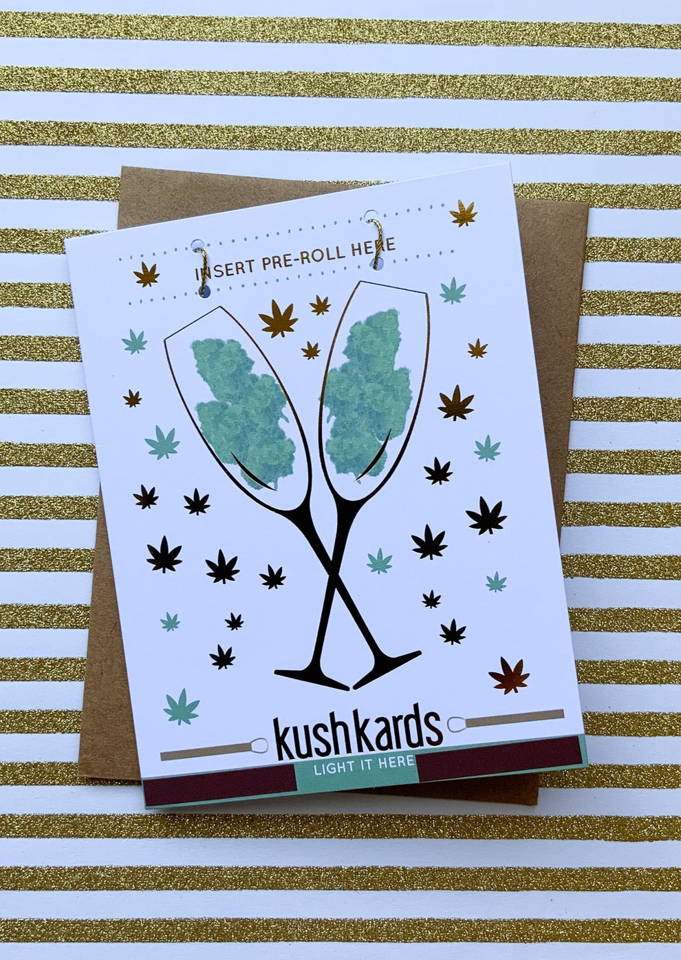 Congratulations Bud Champagne Greeting Card