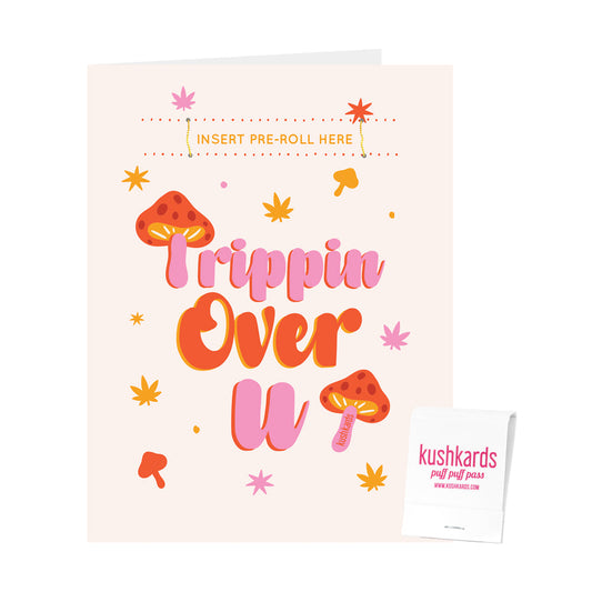 Trippin Over U Greeting Card