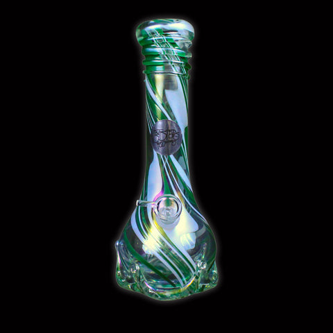 Wrapped Vase Water Pipe with Lily Pad