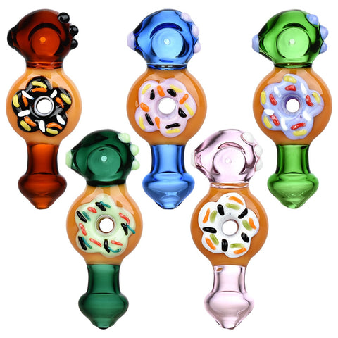 cute donut glass pipes from the best online smoke shop