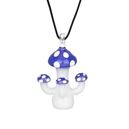 Mushroom One Hitter Necklace Pipe