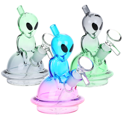 UFO Mini Glass Water Pipe
