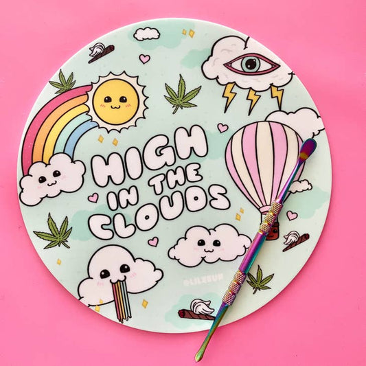 High in the Clouds Silicone Dab Mat
