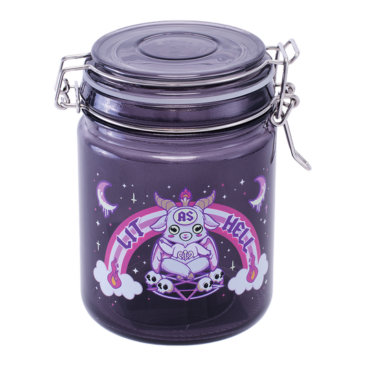 Lit as Hell Stash Jar
