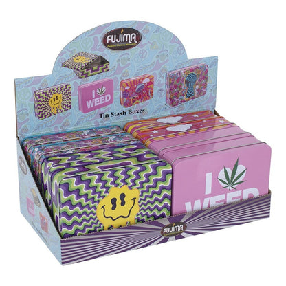 Tin Rolling Tray Stash Box