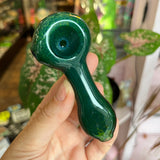 green spotted glass pipe from the best online smoke shop