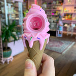 ice cream cone pipe from the best female smoke shop