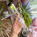 simple tube bong with ice catcher