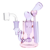 Pastel Heart Dab Rig Set