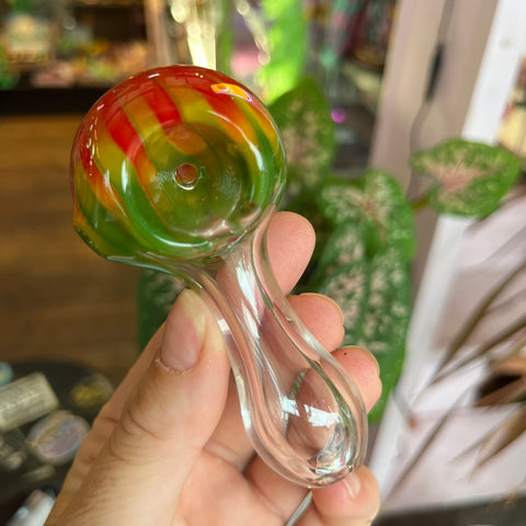 rasta blast mini glass pipe from the best smoke shop on the internet