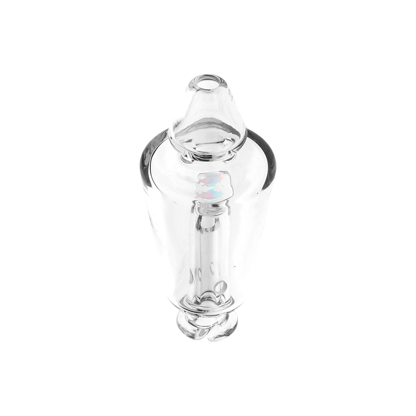 Opal Marble Glass Bubbler Attachment for Puffco Pivot