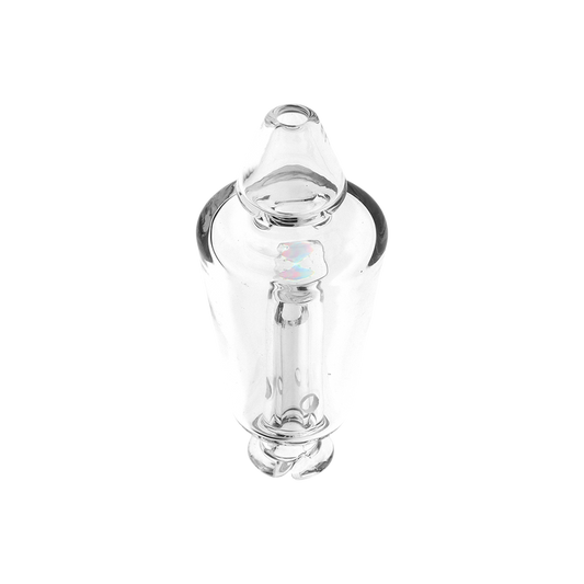 Opal Marble Glass Bubbler Attachment for Puffco Pivot