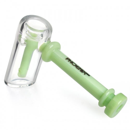 Pastel Hammer Style Glass Bubbler