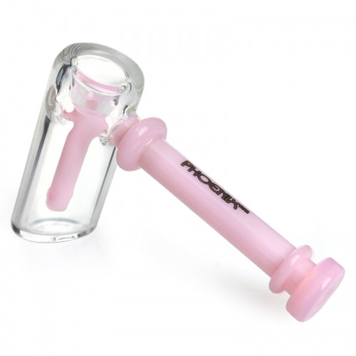 Pastel Hammer Style Glass Bubbler