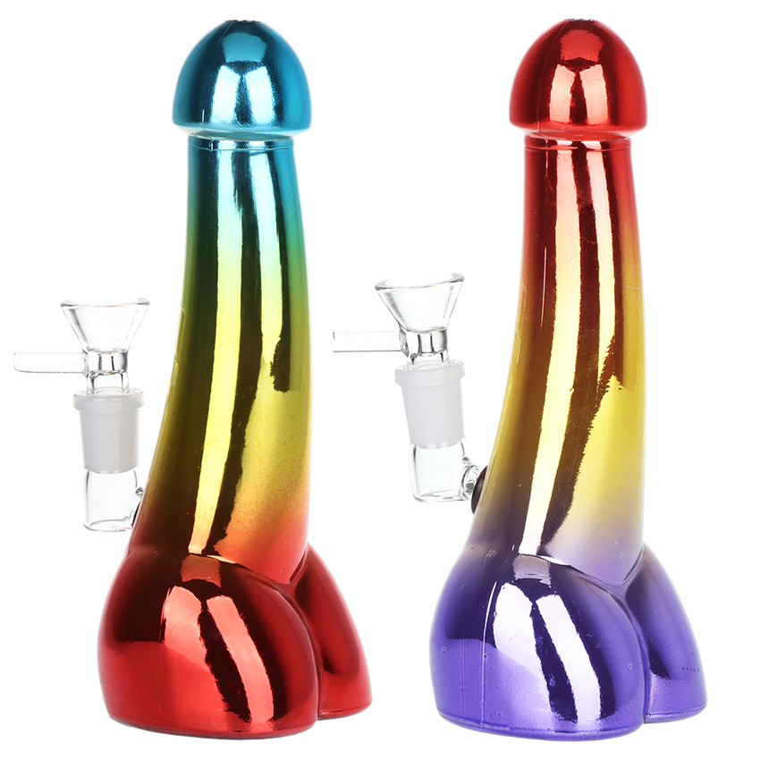Electroplated Penis Bong