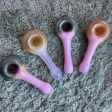 American-made pink frit pipes from the best online smoke shop.