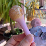 Best pink pipe with gold frit from the cutest online smoke shop.