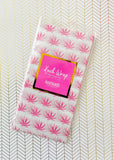 pink pot leaf tissue paper from the best online smoke shop